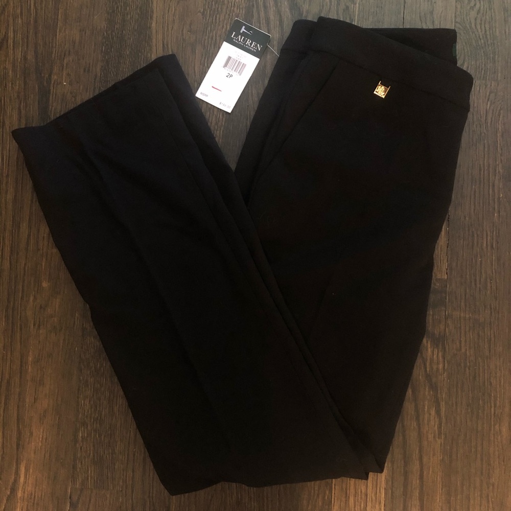 Ralph Lauren Black Dress Pants - size 2P